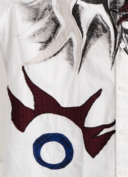 Ground Y×Taro Okamoto Mixed-Media Composition Shirts ”I Am in the Sky”