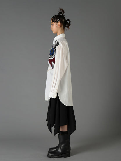 Ground Y×Taro Okamoto Mixed-Media Composition Shirts ”I Am in the Sky”