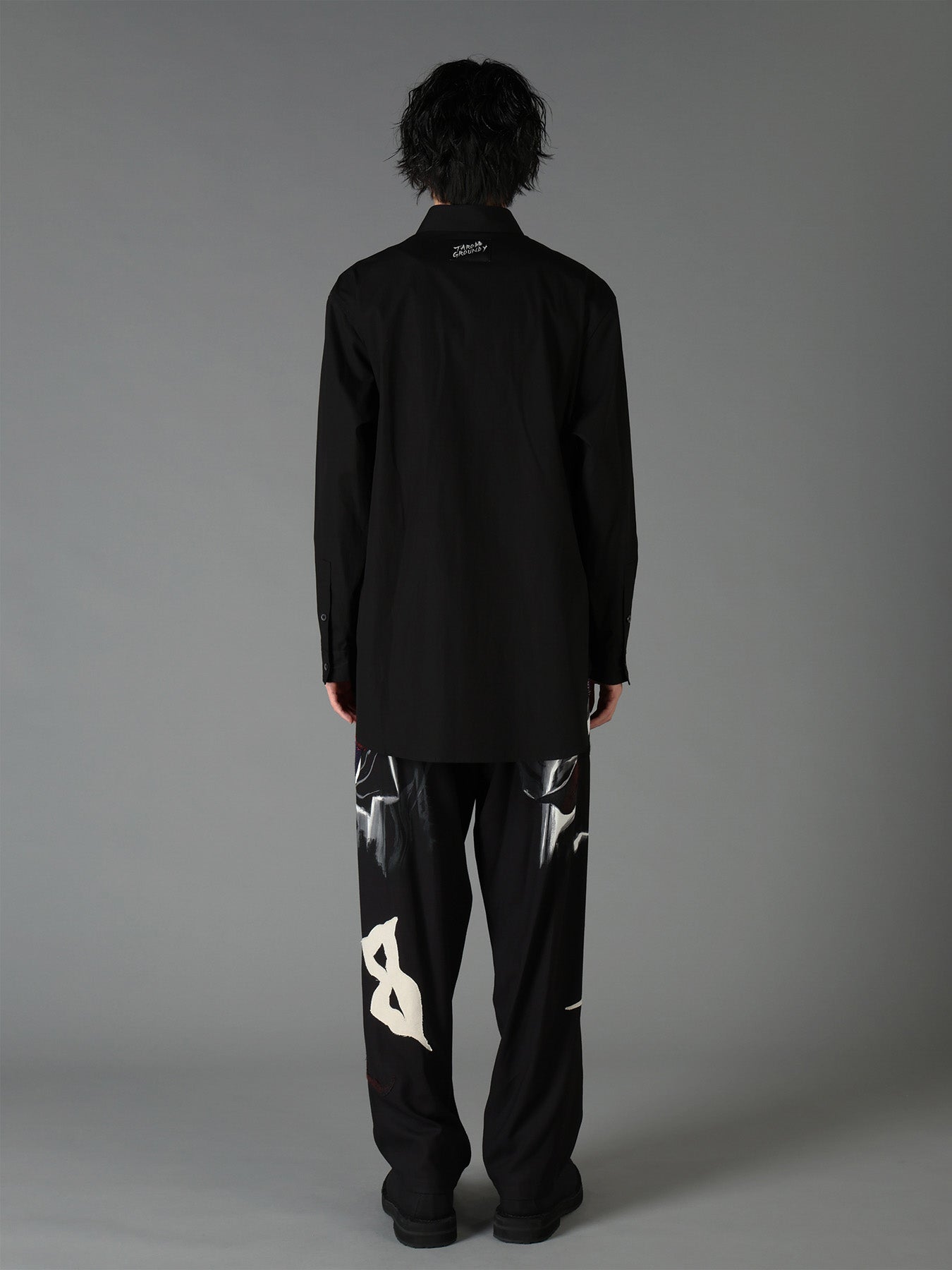 Ground Y×Taro Okamoto Mixed-Media Composition Shirts ”I Am in the Sky”