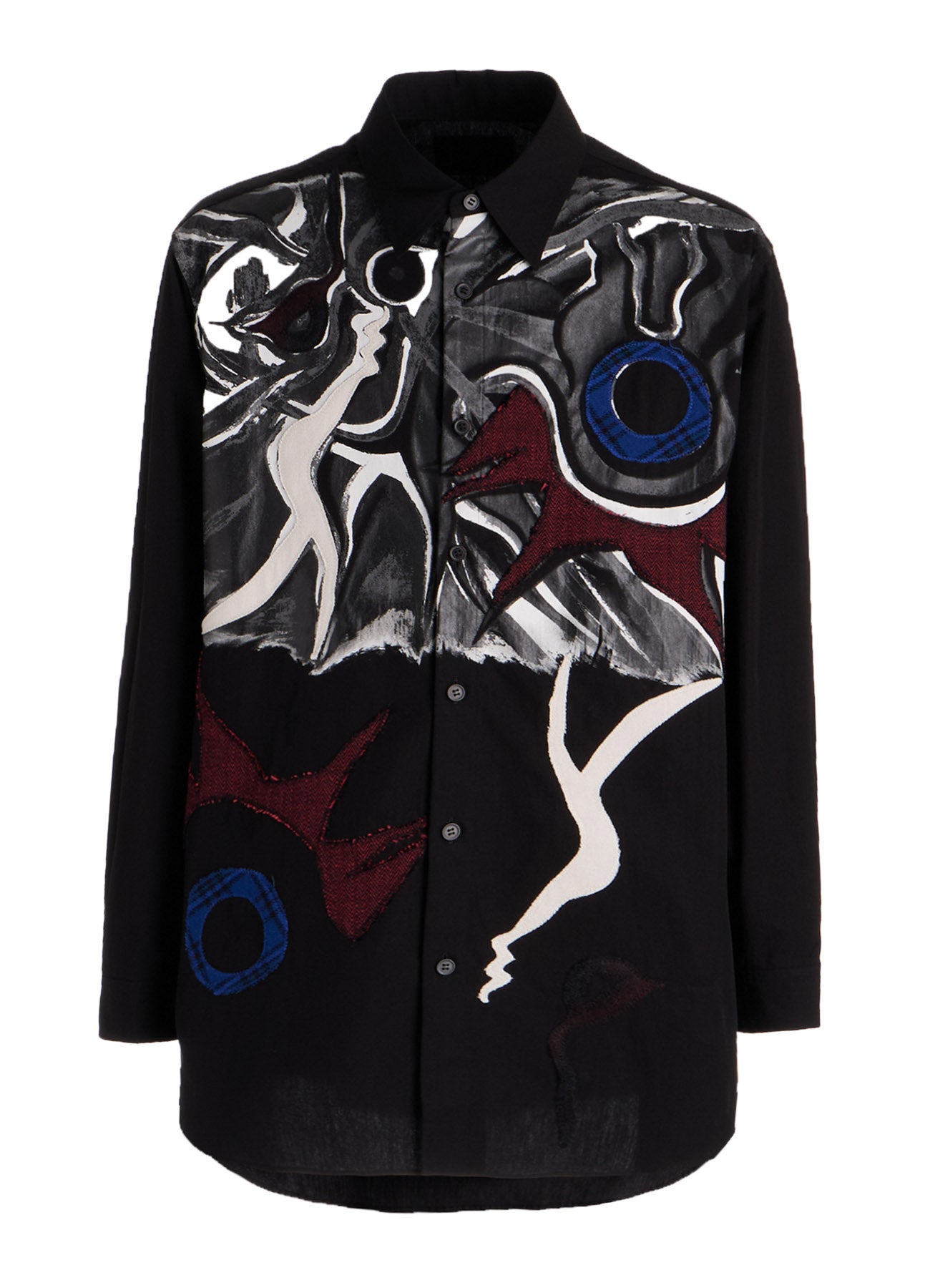 Ground Y×Taro Okamoto Mixed-Media Composition Shirts ”I Am in the Sky”