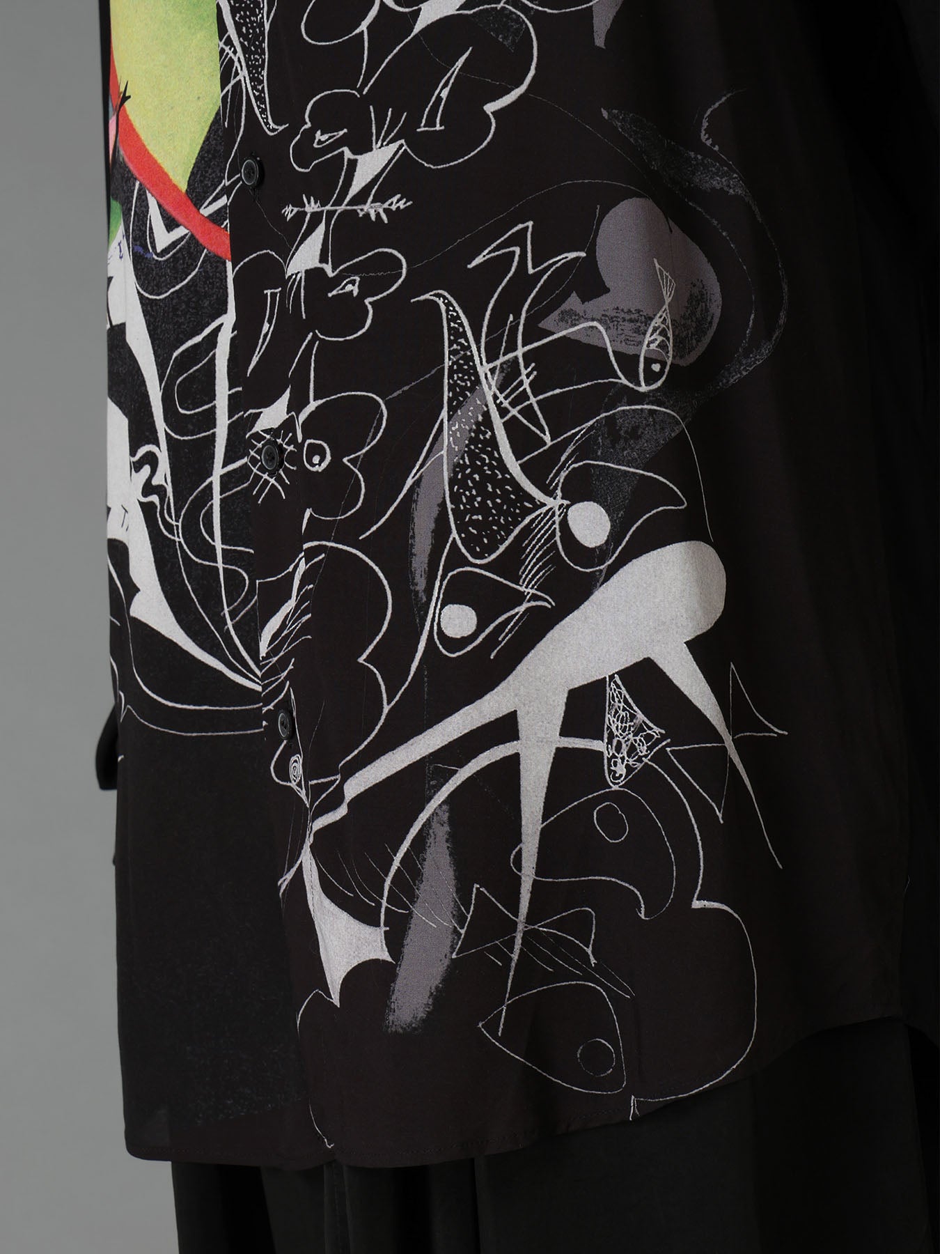 Ground Y×Taro Okamoto Removable Collar Shirts Collage Type:D