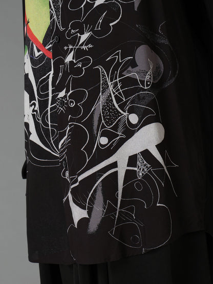 Ground Y×Taro Okamoto Removable Collar Shirts Collage Type:D