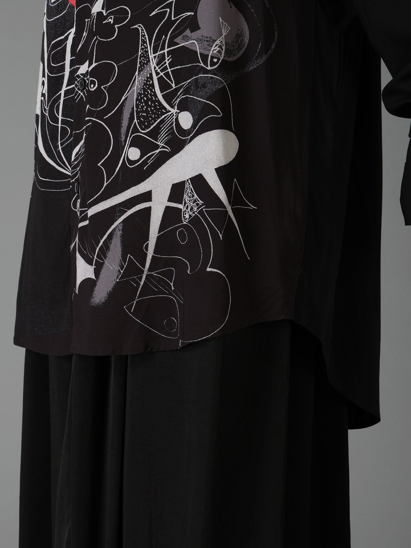 Ground Y×Taro Okamoto Removable Collar Shirts Collage Type:D