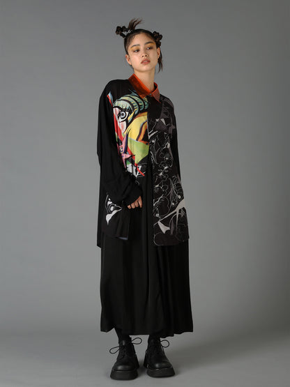 Ground Y×Taro Okamoto Removable Collar Shirts Collage Type:D
