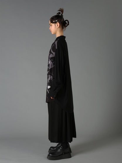Ground Y×Taro Okamoto Removable Collar Shirts Collage Type:D