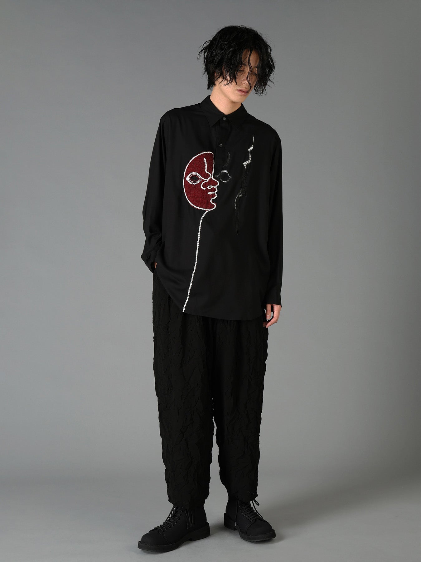 Ground Y×Taro Okamoto Cutwork Shirts "Tower of the Sun"