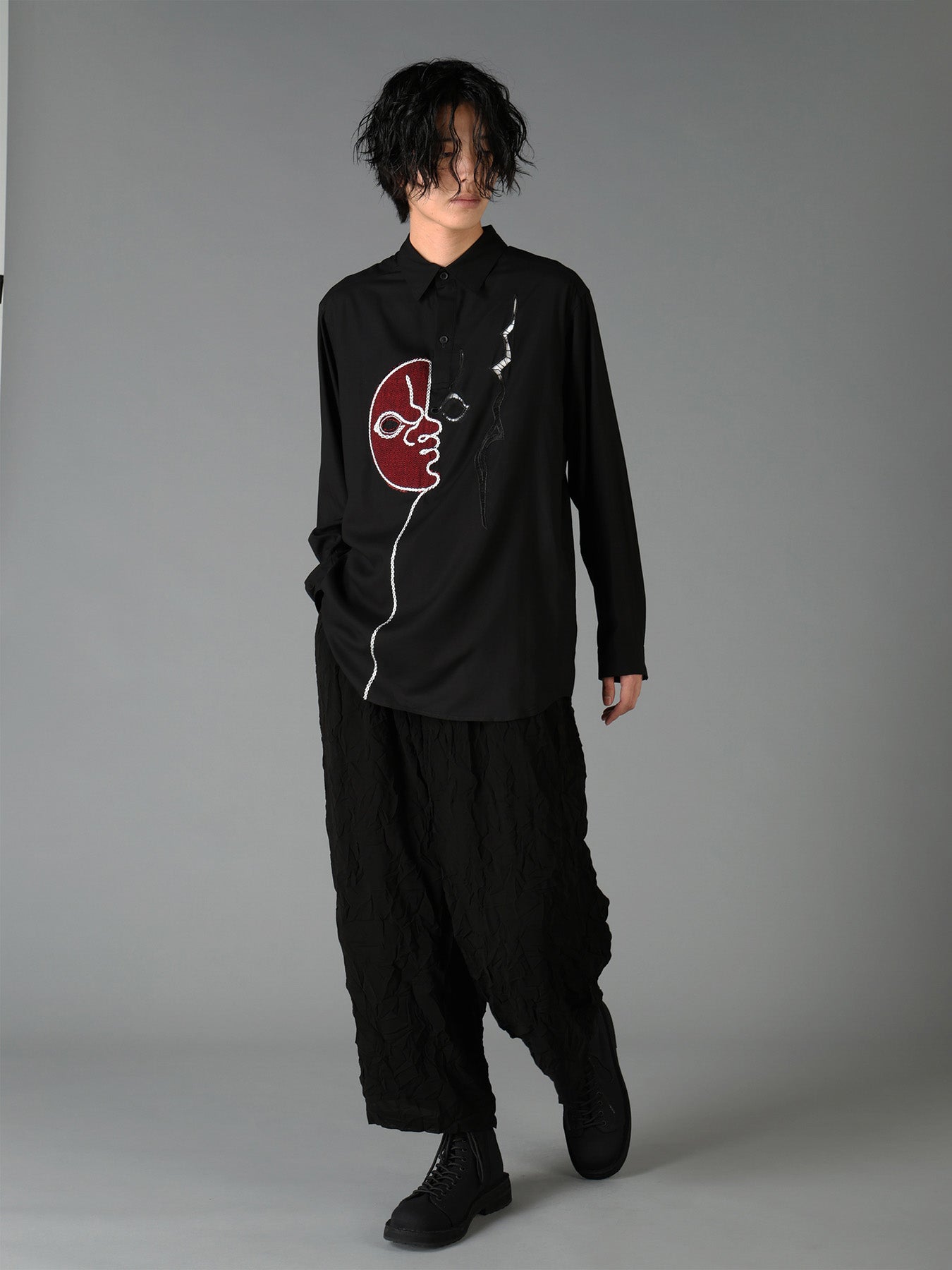 Ground Y×Taro Okamoto Cutwork Shirts "Tower of the Sun"