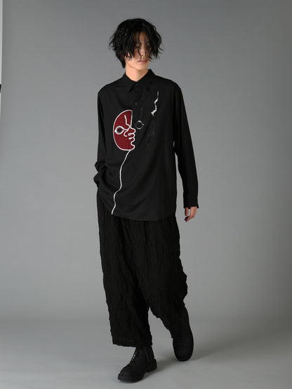 Ground Y×Taro Okamoto Cutwork Shirts "Tower of the Sun"