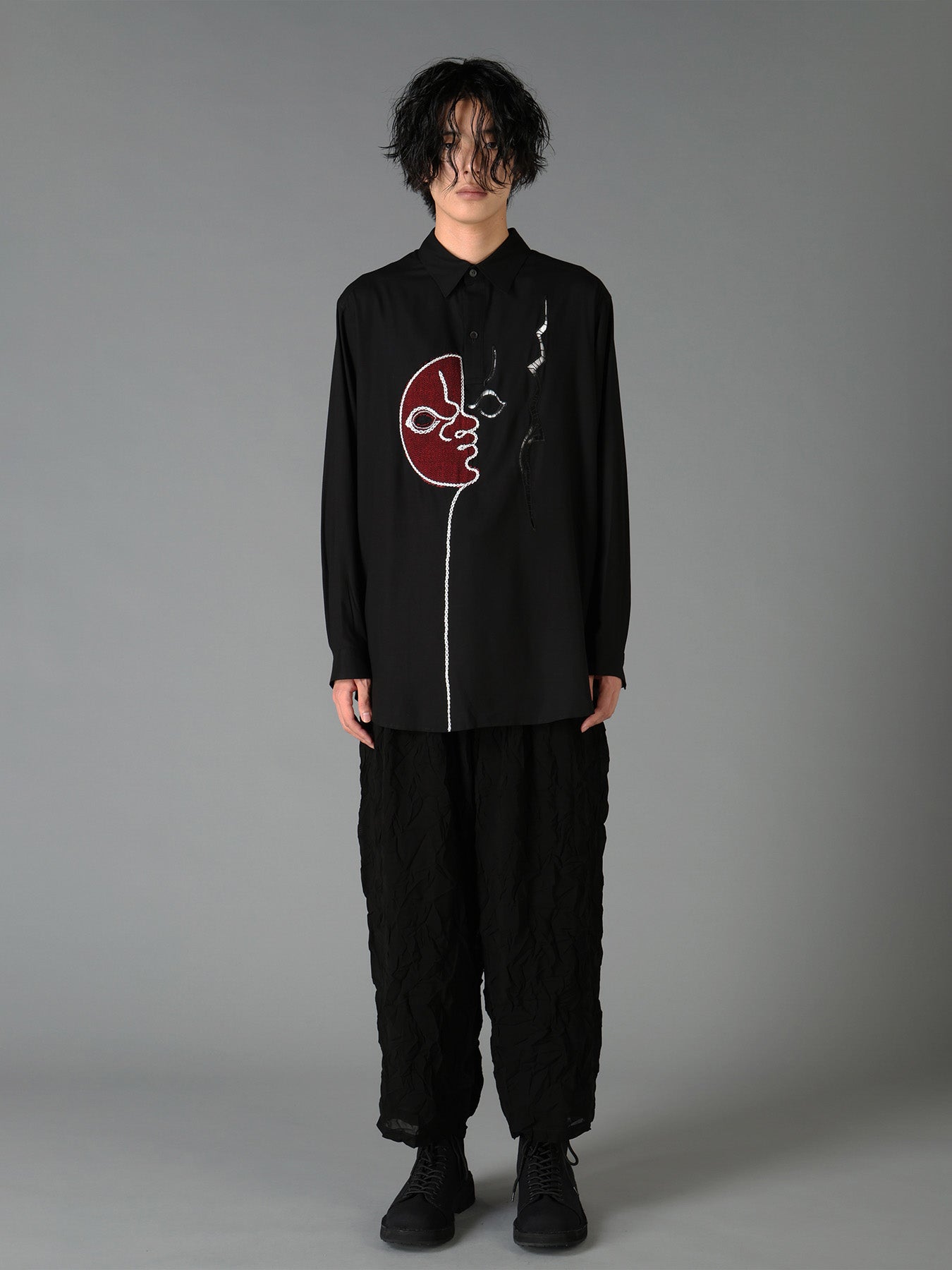 Ground Y×Taro Okamoto Cutwork Shirts "Tower of the Sun"