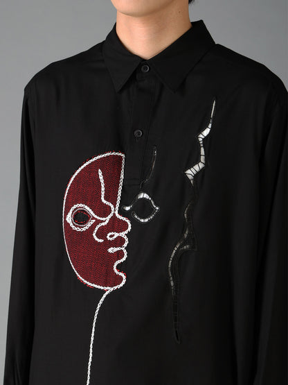 Ground Y×Taro Okamoto Cutwork Shirts "Tower of the Sun"