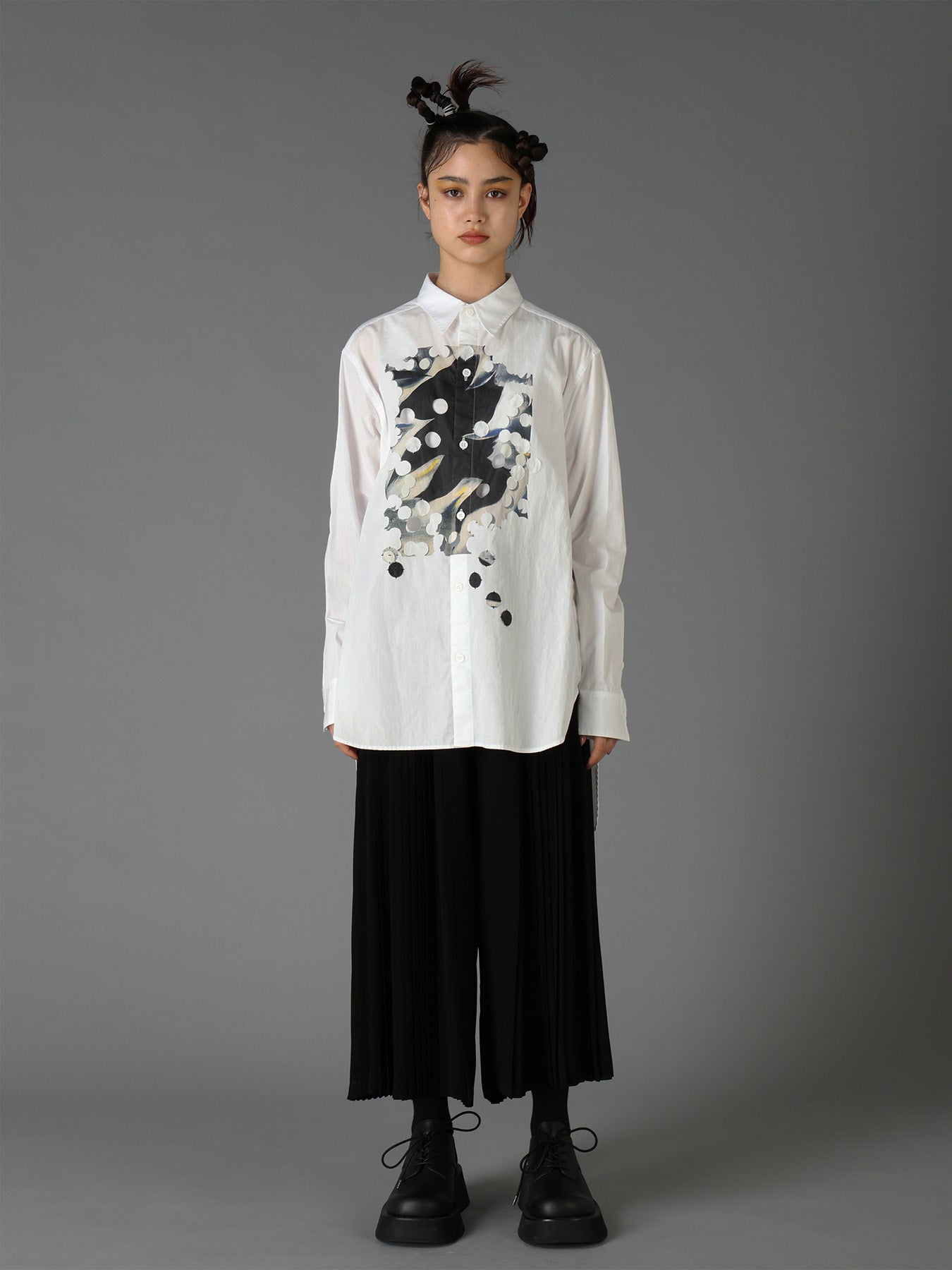 Ground Y×Taro Okamoto Cutwork Shirts " Adolescent "