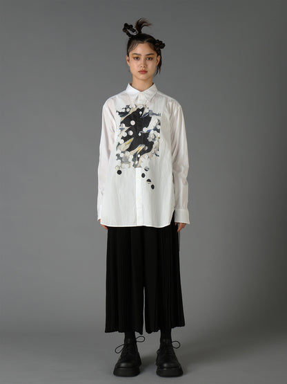 Ground Y×Taro Okamoto Cutwork Shirts " Adolescent "