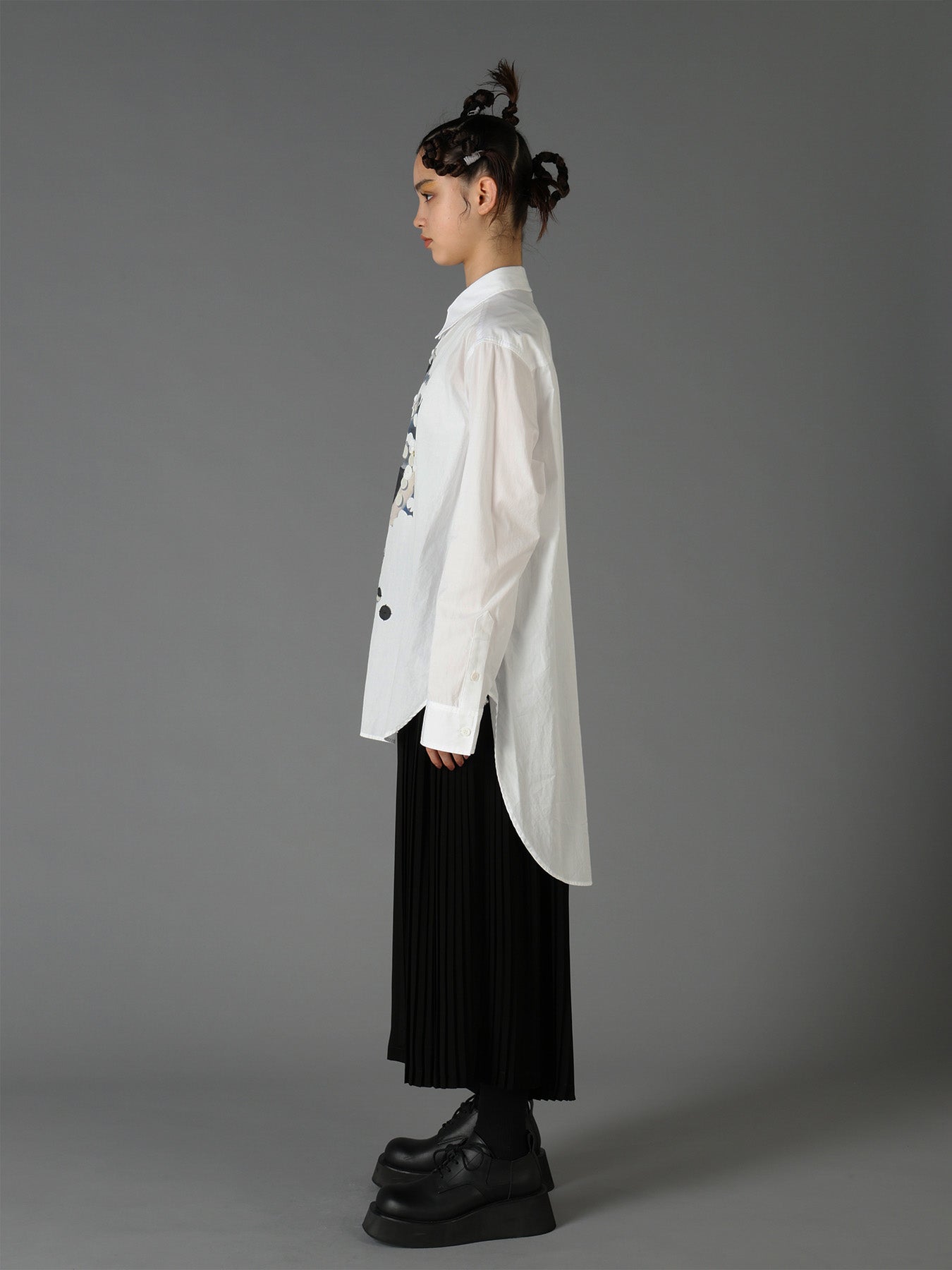 Ground Y×Taro Okamoto Cutwork Shirts " Adolescent "