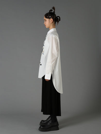 Ground Y×Taro Okamoto Cutwork Shirts " Adolescent "