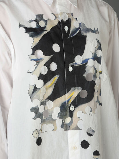 Ground Y×Taro Okamoto Cutwork Shirts " Adolescent "
