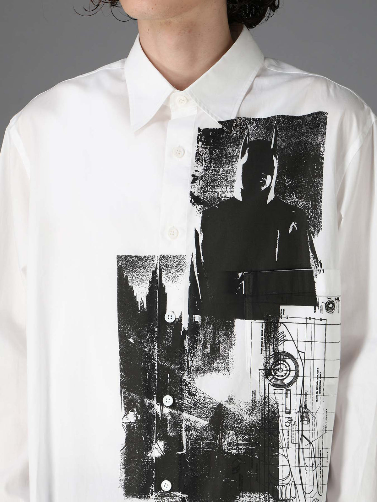 DC SUPER-VILLAINS COTTON PRINT SHIRT