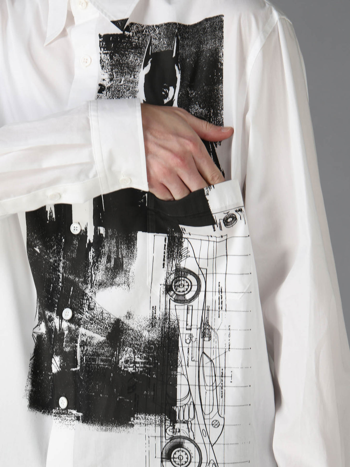 DC SUPER-VILLAINS COTTON PRINT SHIRT