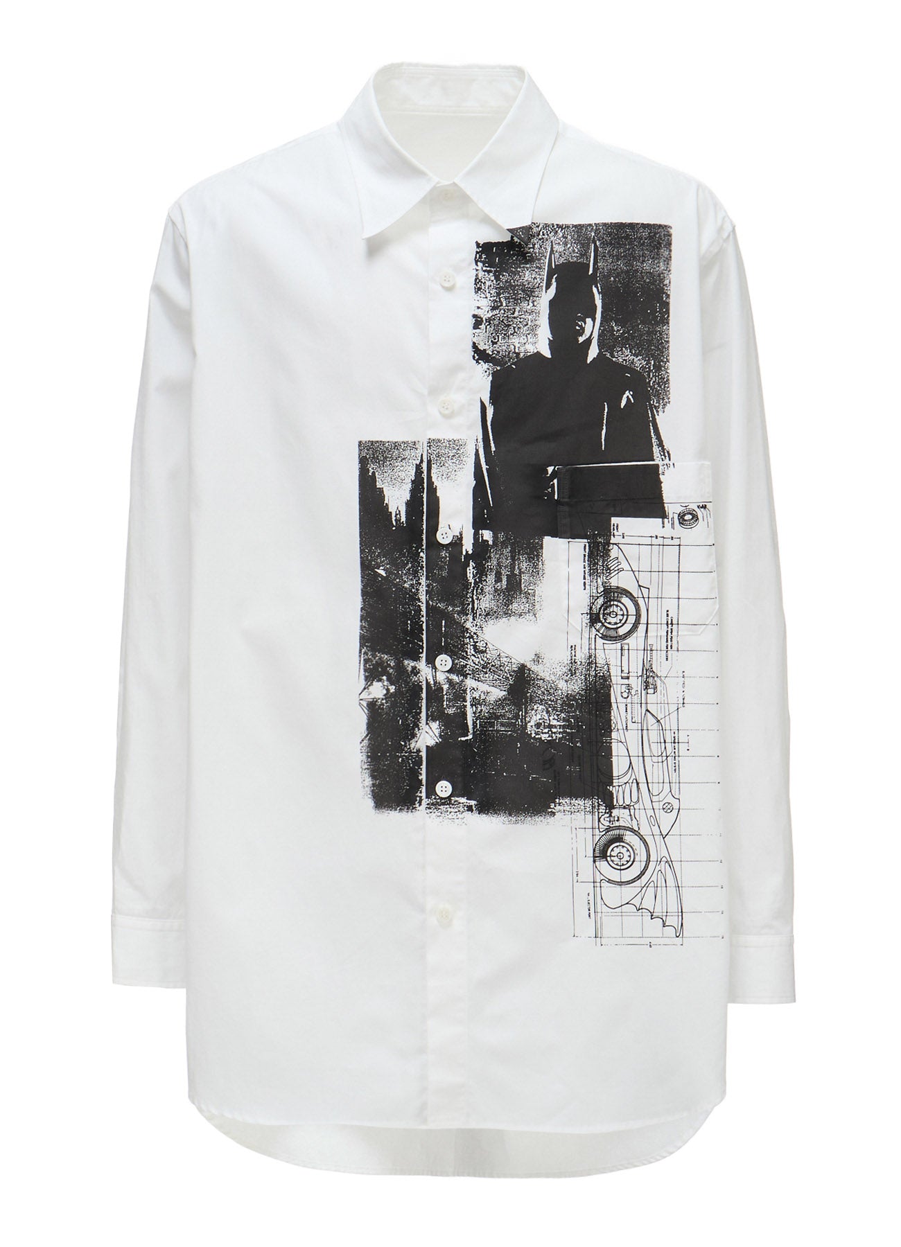 DC SUPER-VILLAINS COTTON PRINT SHIRT – THE SHOP YOHJI YAMAMOTO