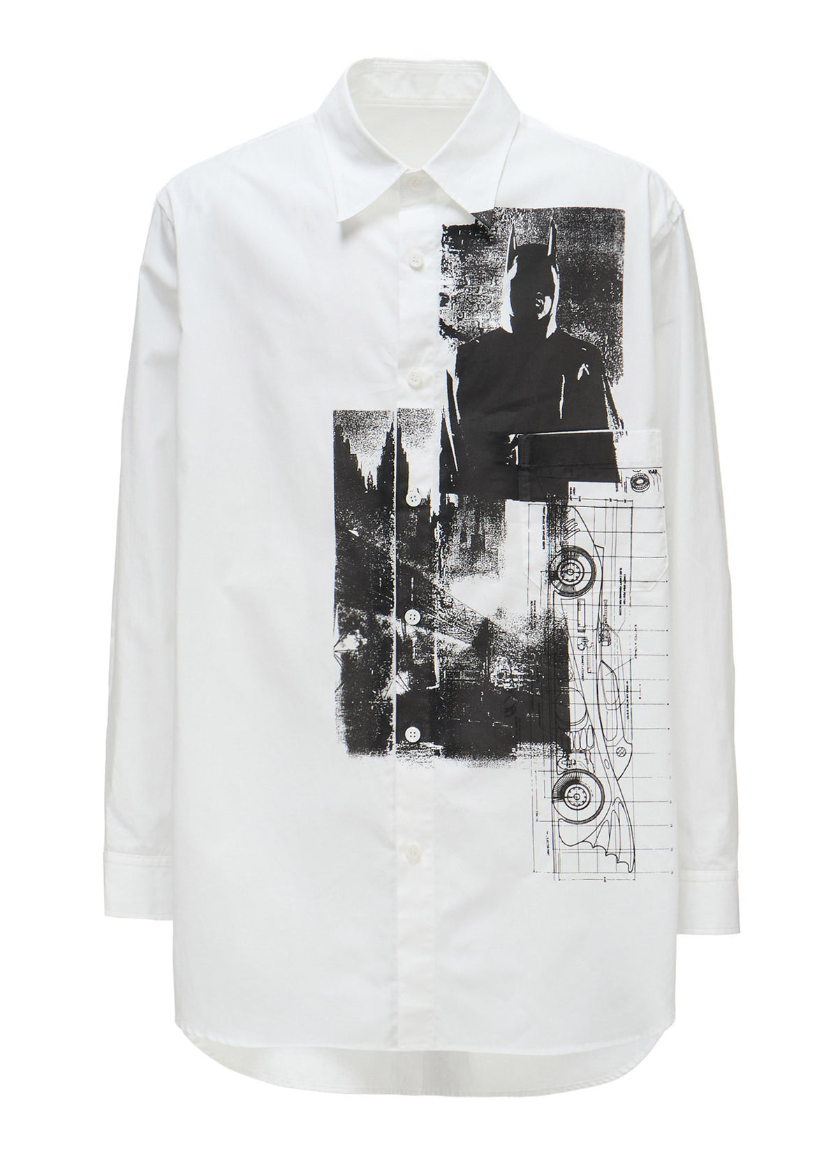 DC SUPER-VILLAINS COTTON PRINT SHIRT