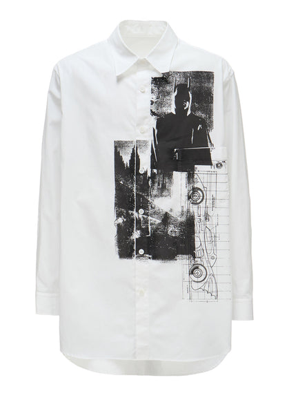 DC SUPER-VILLAINS COTTON PRINT SHIRT