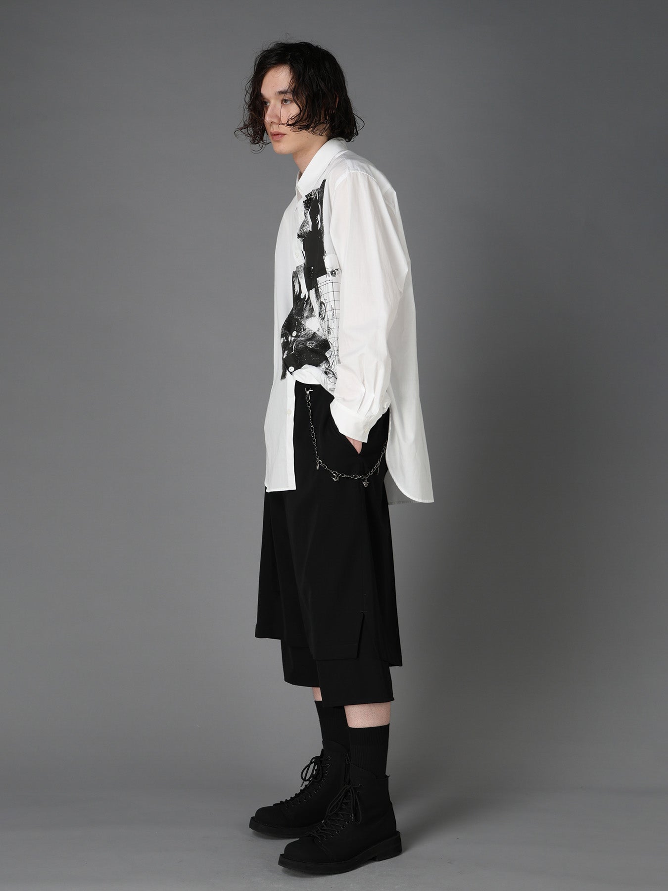 [美品] YOHJI YAMAMOTO +NOIR /半袖シャツ 白 サイズ３ DC SUPER-VILLAINS COTTON PRINT SHIRT – THE SHOP YOHJI YAMAMOTO