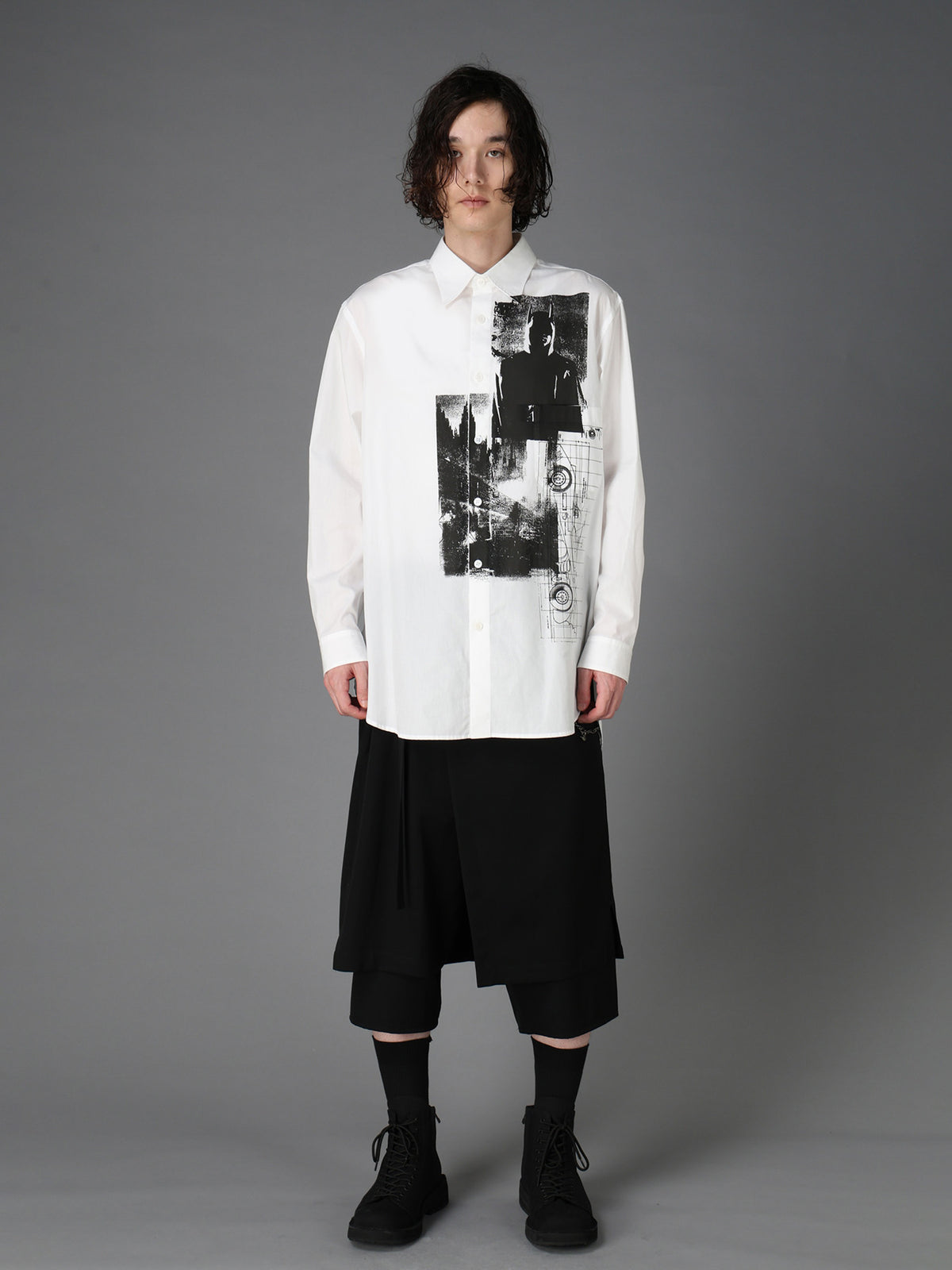 DC SUPER-VILLAINS COTTON PRINT SHIRT