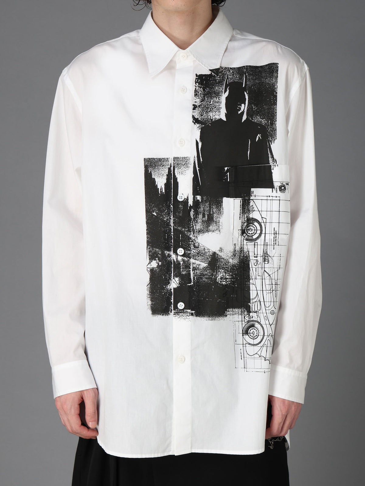 DC SUPER-VILLAINS COTTON PRINT SHIRT