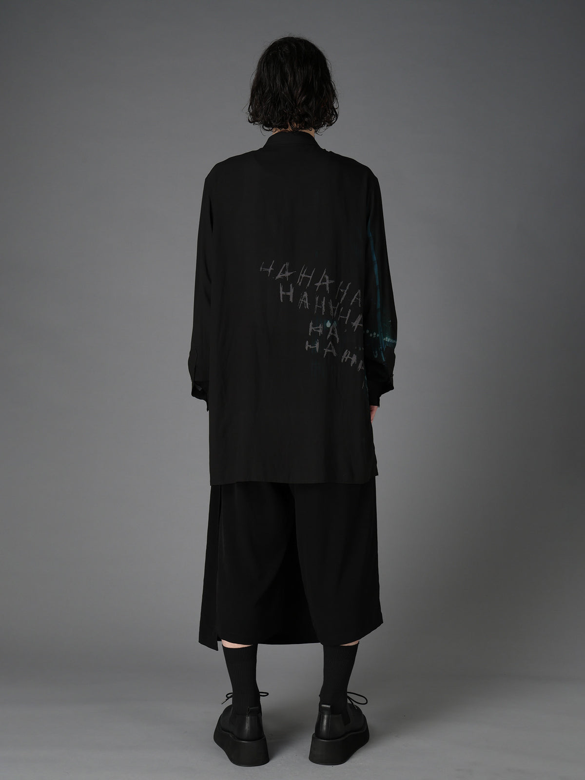 DC SUPER-VILLAINS ”THE JOKER” RAYON PRINT SHIRT
