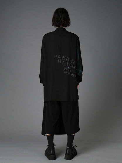 DC SUPER-VILLAINS ”THE JOKER” RAYON PRINT SHIRT