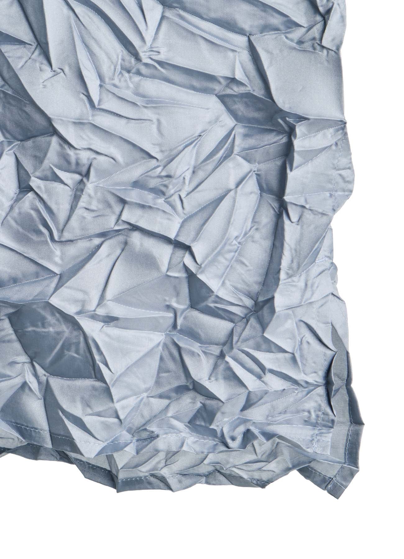 POLYESTER TAFFETA SIDE GATHER SHIRT