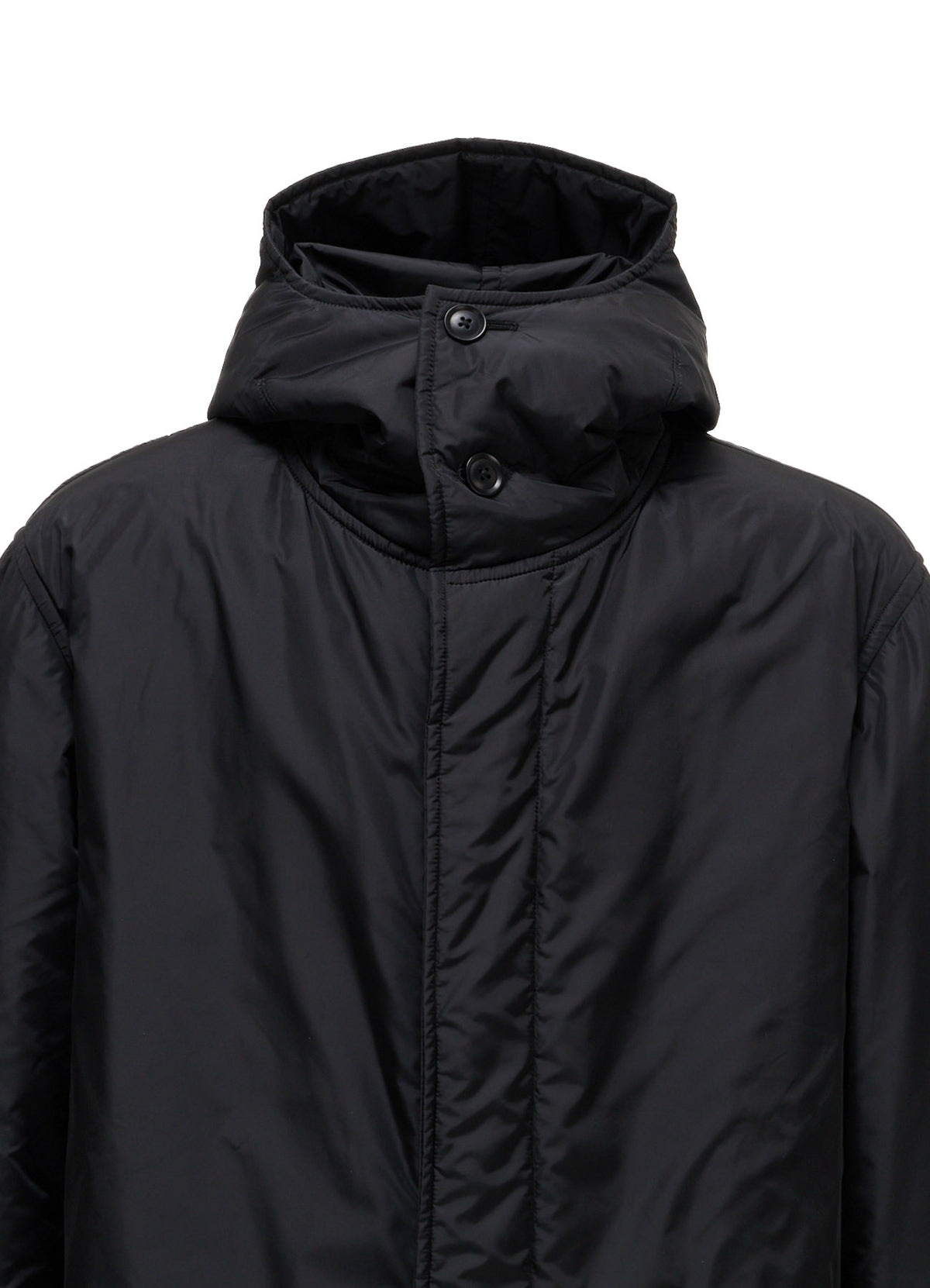 HIGH-DENSITY NYLON TAFFETA THINSULATE LONG COAT