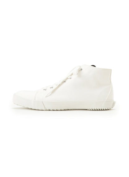 COTTON CANVAS MIDDLE RISE SNEAKERS