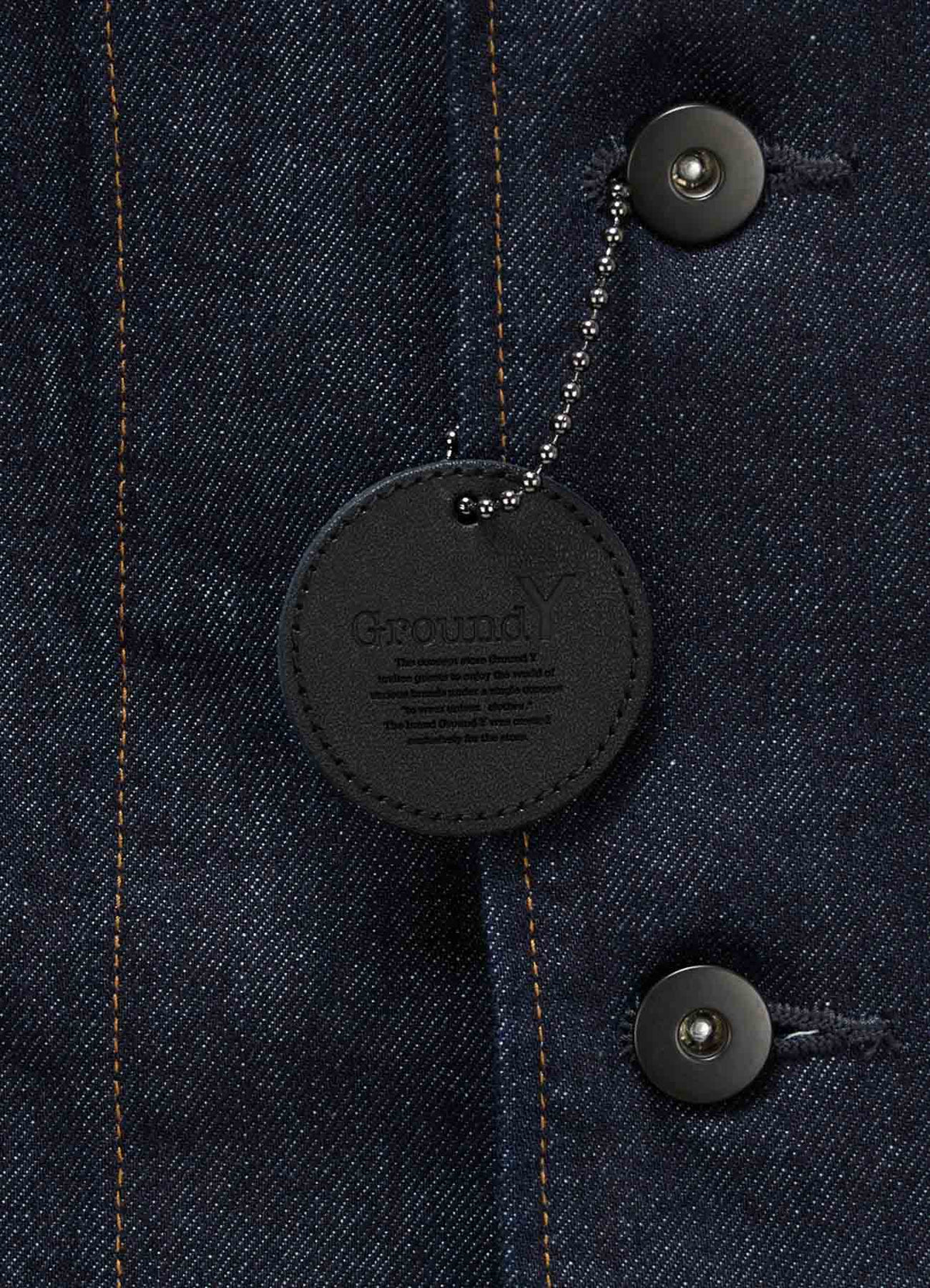 Ground Y × EDWIN 14oz DENIM POCKET TAILORED JACKET