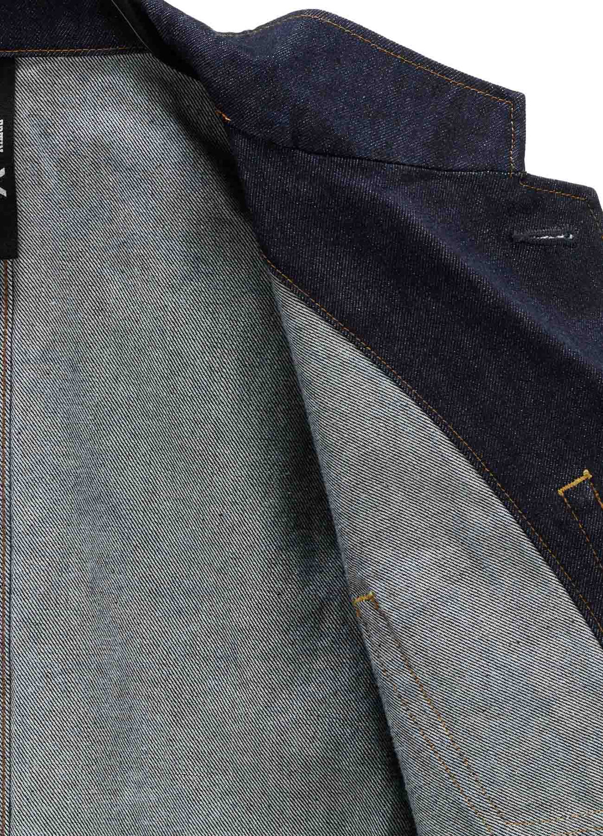 Ground Y × EDWIN 14oz DENIM POCKET TAILORED JACKET