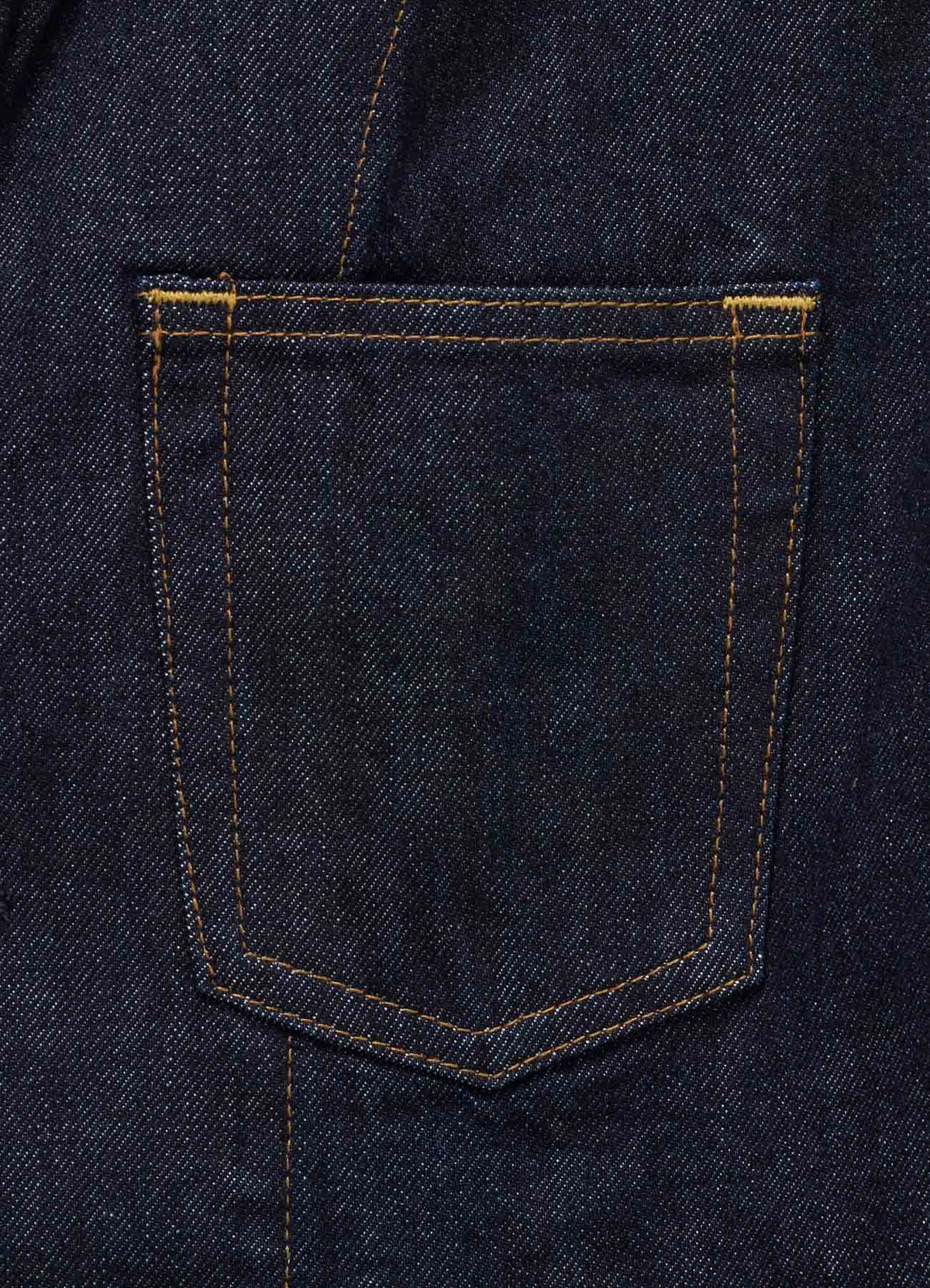 Ground Y × EDWIN 14oz DENIM POCKET TAILORED JACKET