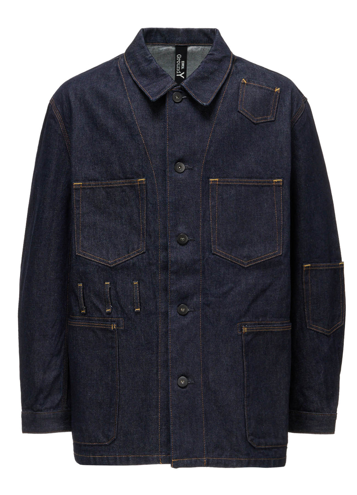 Ground Y × EDWIN 14oz DENIM POCKET COVERALL