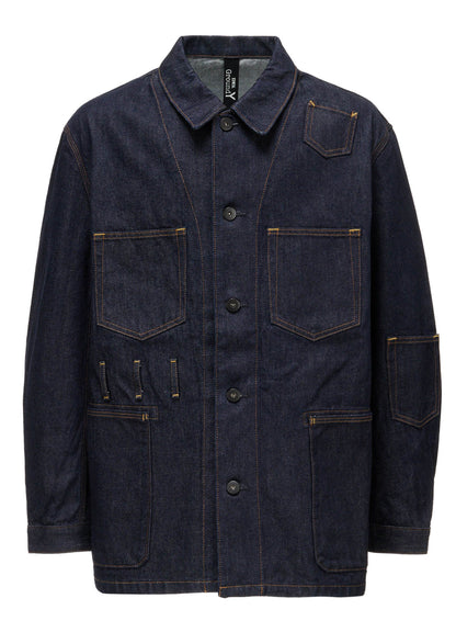 Ground Y × EDWIN 14oz DENIM POCKET COVERALL