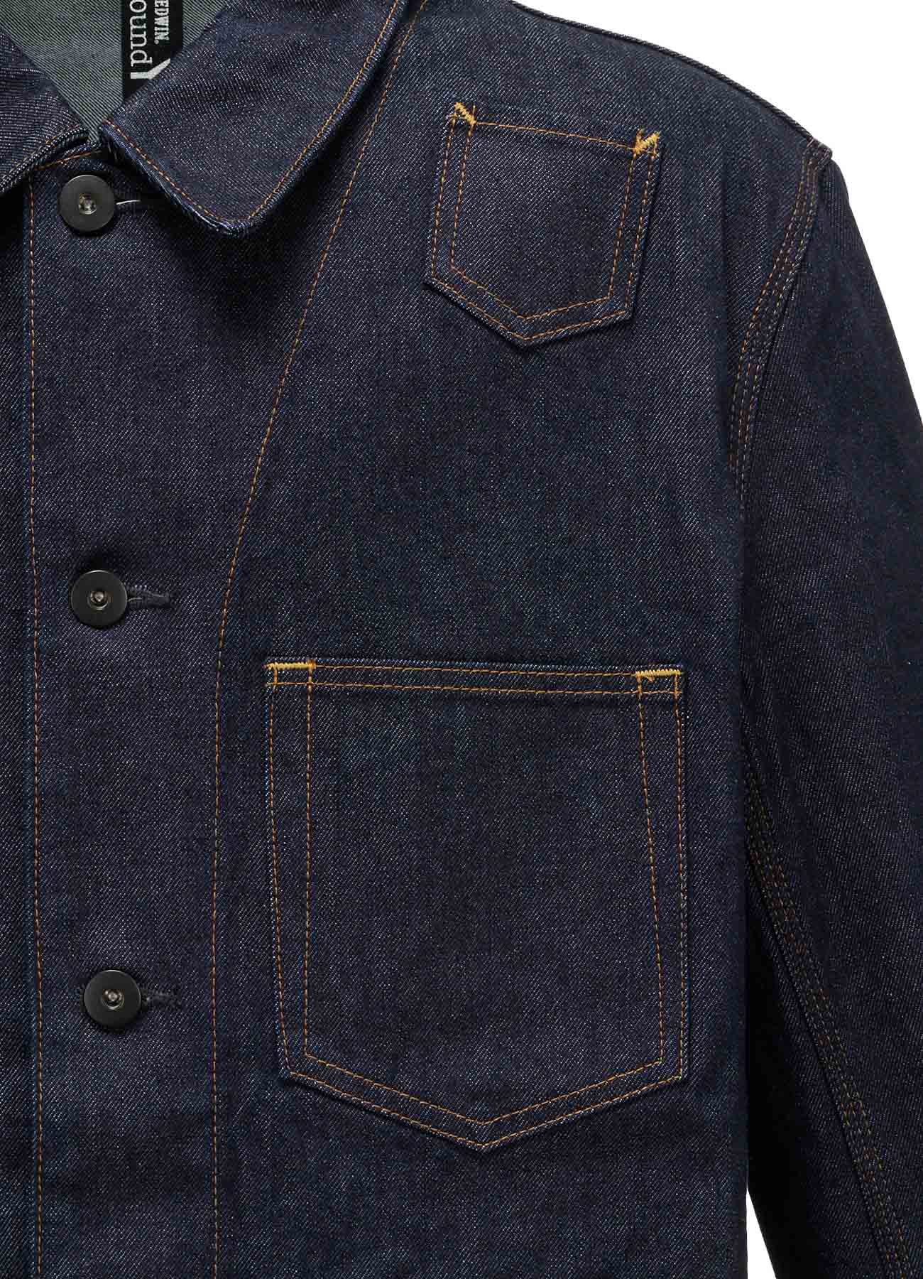 【公式完売品・極美品】Ground Y × EDWIN カバーオール ジャケット Ground Y × EDWIN 14oz DENIM POCKET COVERALL – THE SHOP YOHJI YAMAMOTO