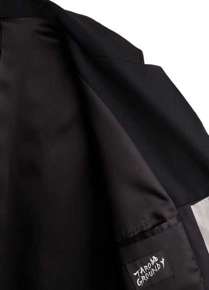 Ground Y×Taro Okamoto Mixed-Media Composition Jacket ”Seaside”