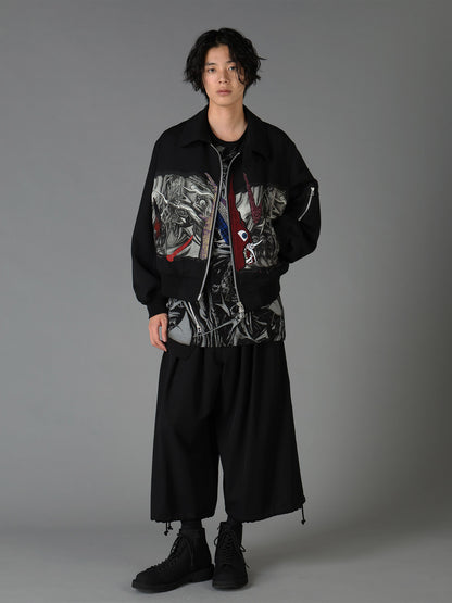 Ground Y×Taro Okamoto Mixed-Media Composition Blouson ”The Law of the Jungle”