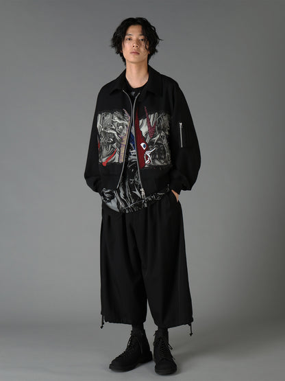 Ground Y×Taro Okamoto Mixed-Media Composition Blouson ”The Law of the Jungle”