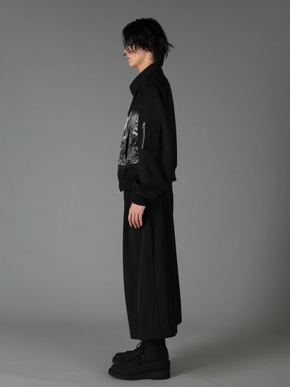 Ground Y×Taro Okamoto Mixed-Media Composition Blouson ”The Law of the Jungle”