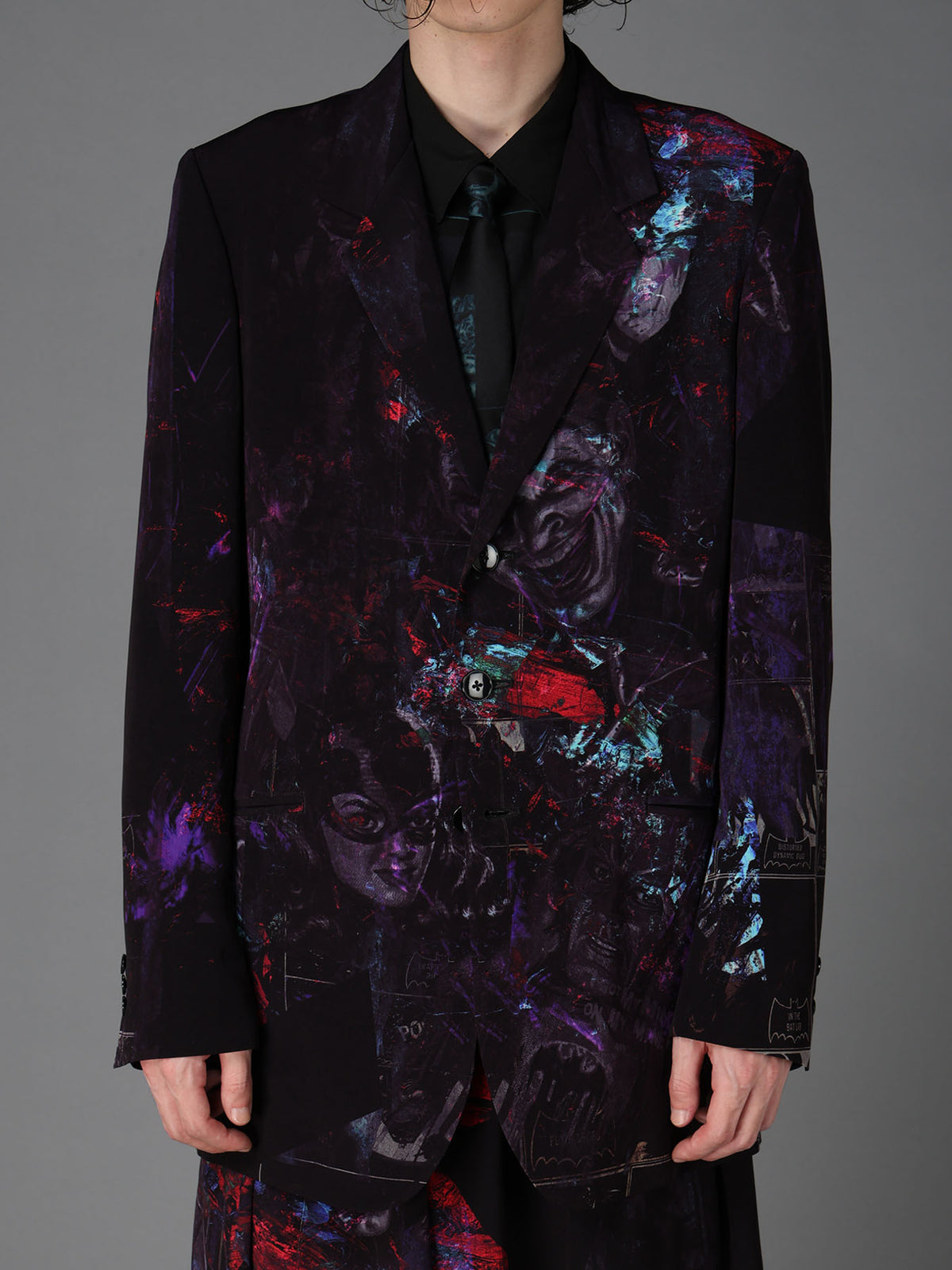 DC SUPER-VILLAINS PRINT JACKET