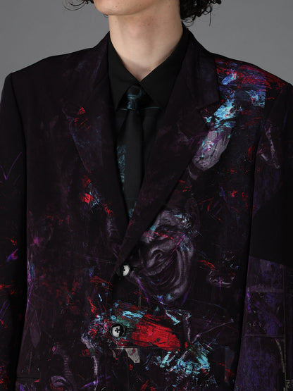 DC SUPER-VILLAINS PRINT JACKET