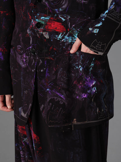 DC SUPER-VILLAINS PRINT JACKET