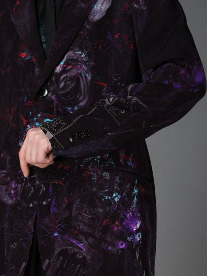 DC SUPER-VILLAINS PRINT JACKET