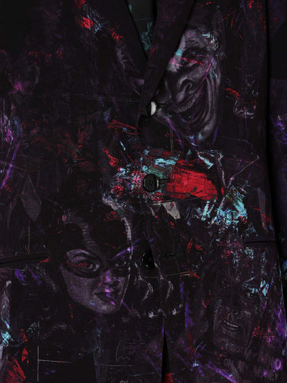 DC SUPER-VILLAINS PRINT JACKET