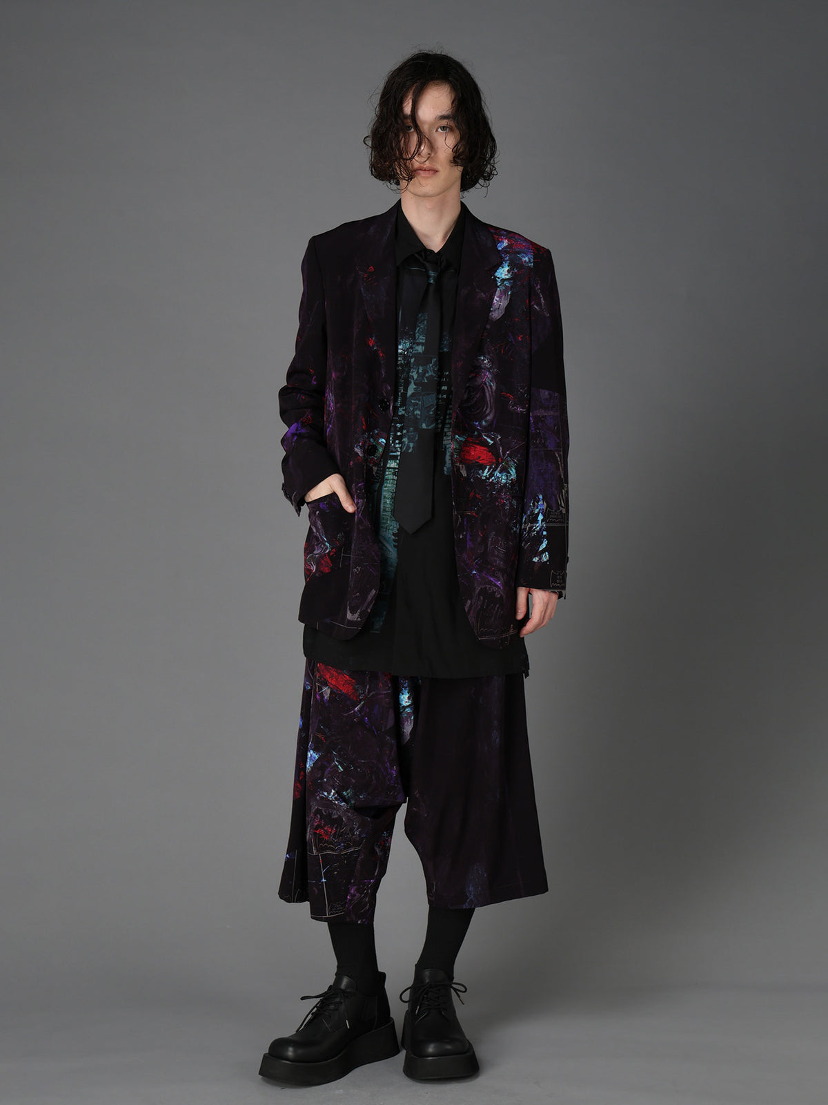 DC SUPER-VILLAINS PRINT JACKET