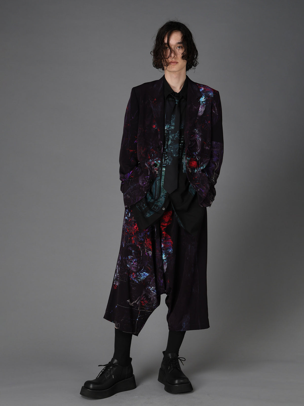 DC SUPER-VILLAINS PRINT JACKET