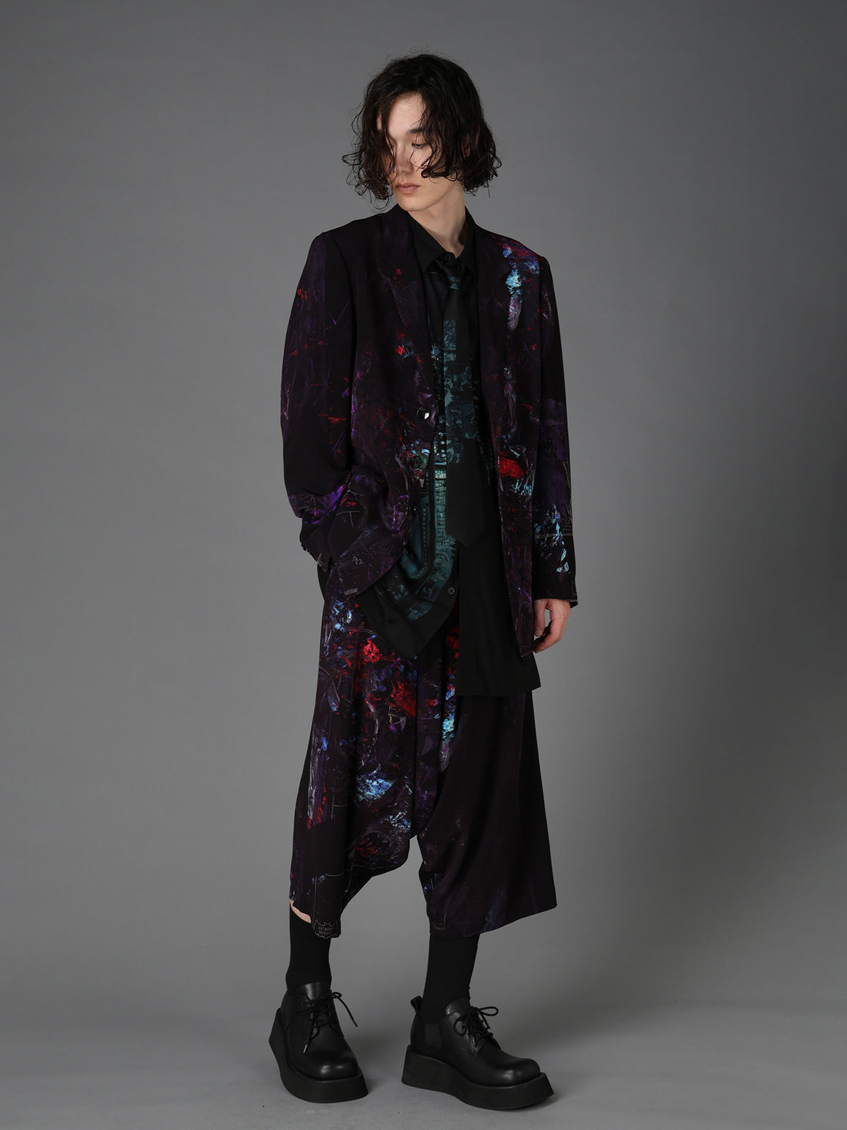 DC SUPER-VILLAINS PRINT JACKET